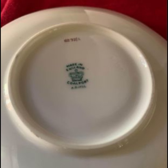 Coalport A.D 1750 Set of 6 cups and saucers - Picture 4 of 7